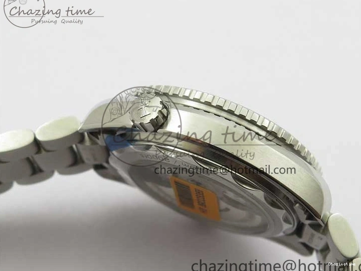 0116 Planet Ocean 39.5mm Black Ceramic Bezel SS VSF 1:1 Best Edition Black Dial on SS Bracelet A Stretchable 7890